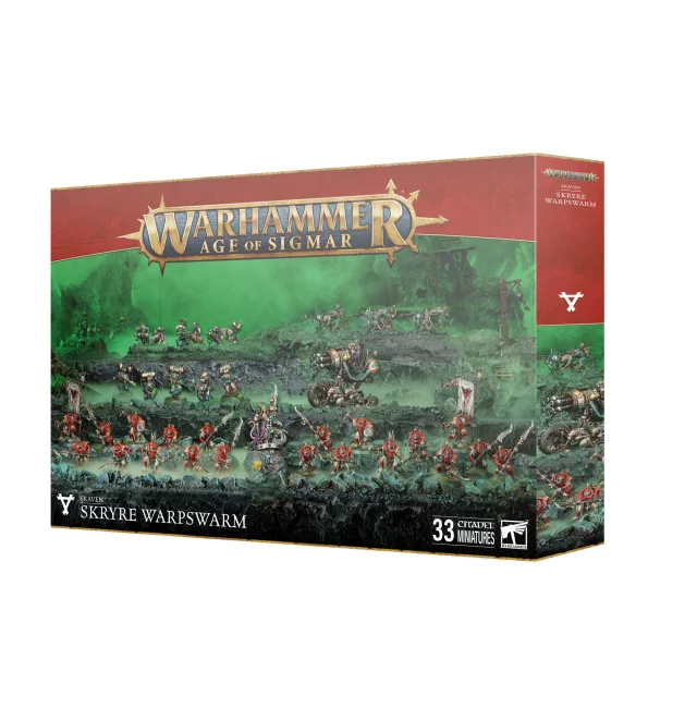 W-AOS: Skaven - Skryre Warpswarm (33 figurek)