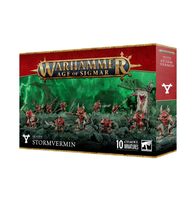 W-AOS: Skaven - Stormvermin (10 figurek)