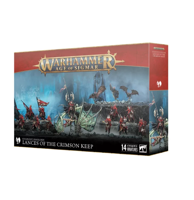 W-AOS: Soulblight Gravelords - Lances of the Crimson Keep (14 figurek)
