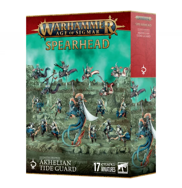 W-AOS: Spearhead - Akhelian Tide Guard (17 figurek)