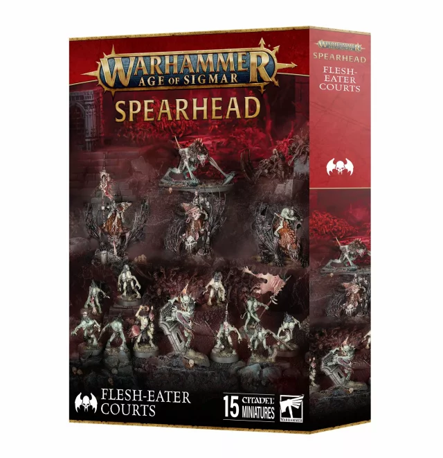 W-AOS: Spearhead - Flesh-eater Courts (15 figurek)