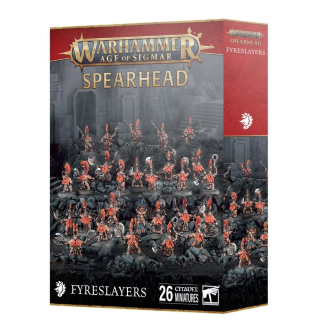 W-AOS: Spearhead - Fyreslayers (26 figurek)