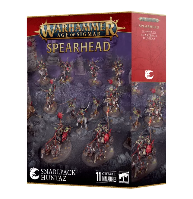 W-AOS: Spearhead - Snarlpack Huntaz (11 figurek)