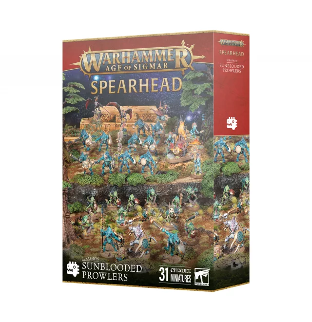 W-AOS: Spearhead - Sunblooded Prowlers (31 figurek)