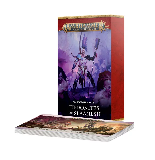 W-AOS: Warscroll Cards: Hedonites of Slaanesh (2026)