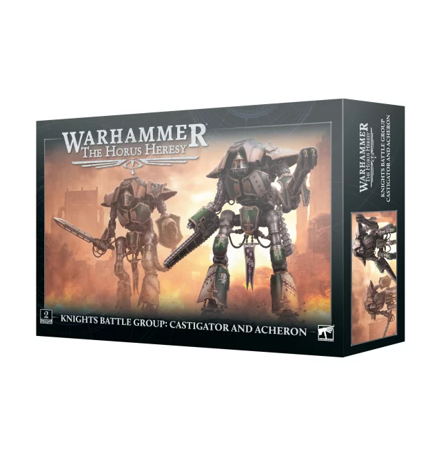 Warhammer: Horus Heresy - Knight Battle Group: Castigator and Acheron (2 figurky)