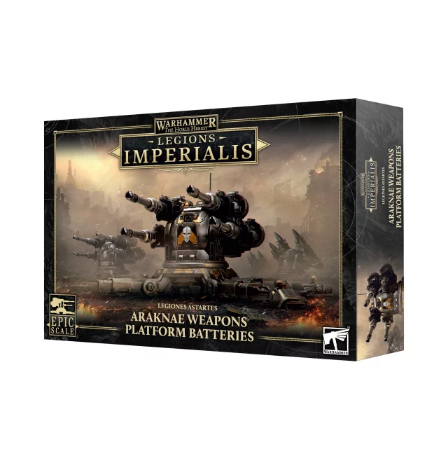 Warhammer: Horus Heresy - Legiones Astartes - Araknae Weapons Platform Batteries (8 figurek)