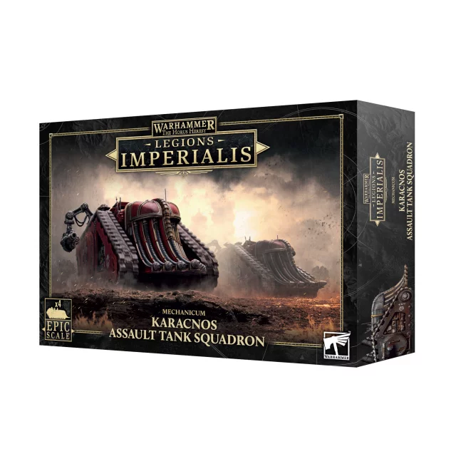 Warhammer: Horus Heresy - Legions Imperialis - Karacnos Assault Tank Squadron (4 figurky)