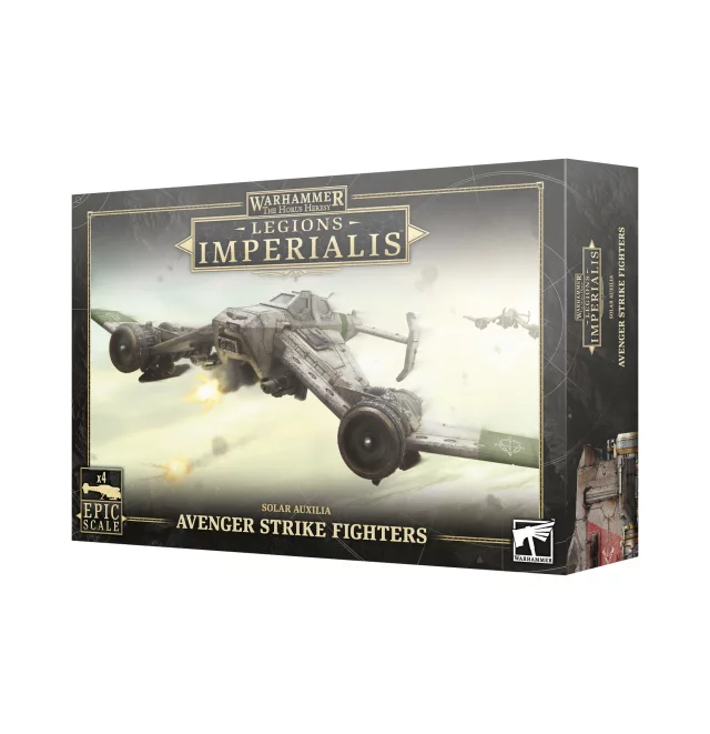Warhammer: Horus Heresy - Legions Imperialis - Solar Auxilia Avenger Strike Fighters (4 figurky)