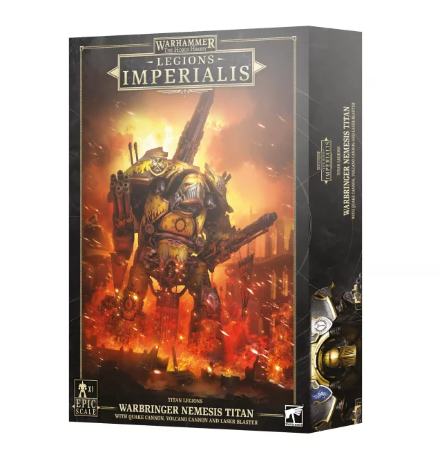 Warhammer: Horus Heresy - Legions Imperialis - Titan Legions Warbringer Nemesis Titan