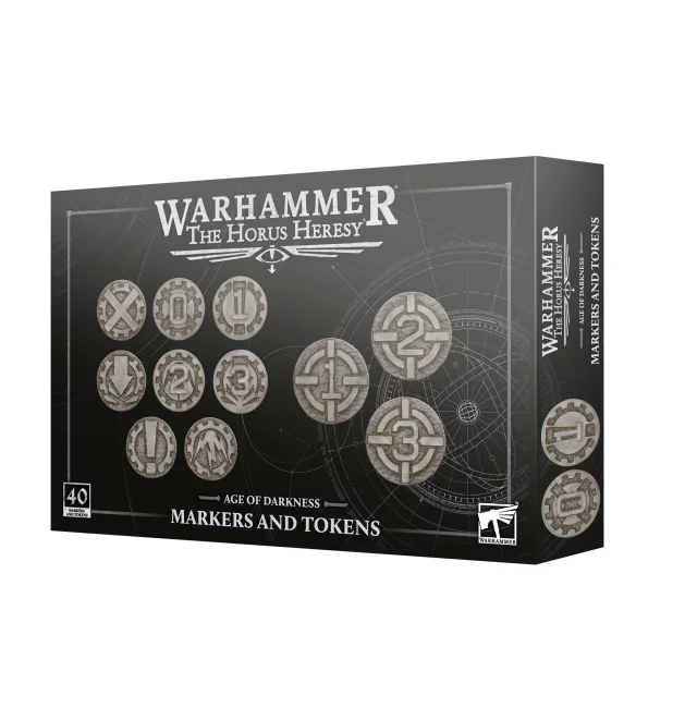 Warhammer: The Horus Heresy - Age of Darkness - Markers and Tokens (40ks)
