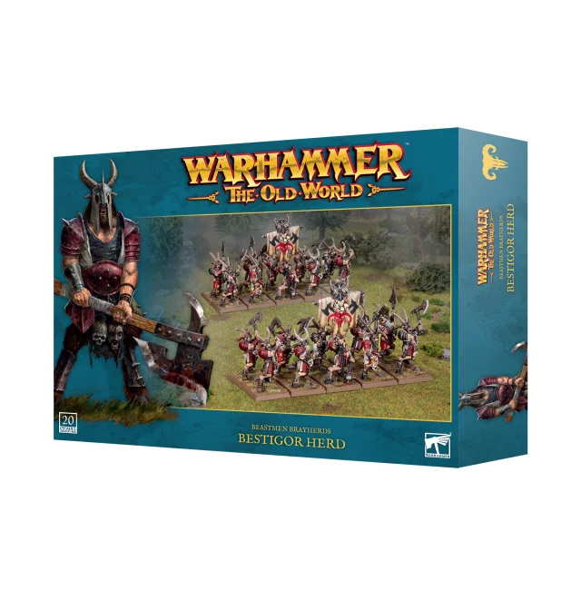 Warhammer The Old World - Beastmen Brayherds - Bestigor Herd (20 figurek)