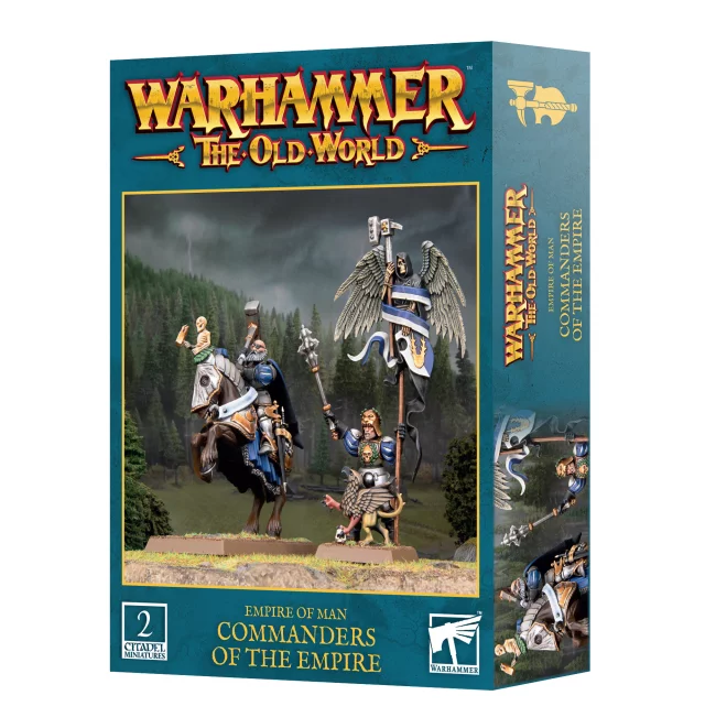 Warhammer The Old World - Empire of Man - Commanders Of The Empire (2 figurky)