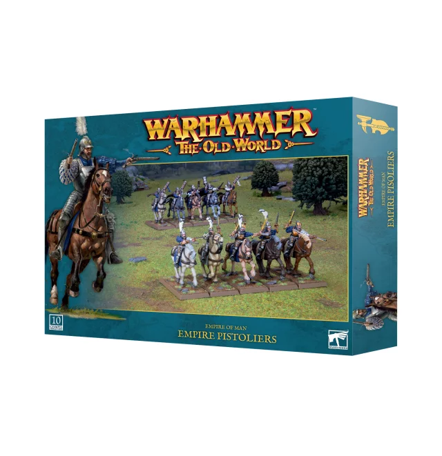 Warhammer The Old World - Empire of Man - Empire Pistoliers (10 figurek)