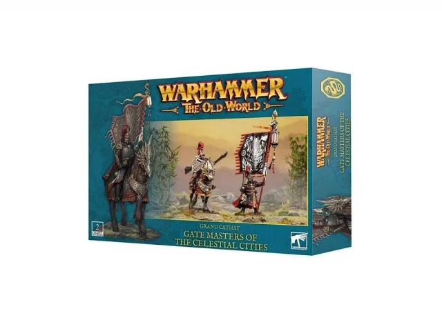 Warhammer The Old World - Grand Cathay - Gate Masters of the Celestial Cities (2 figurky)