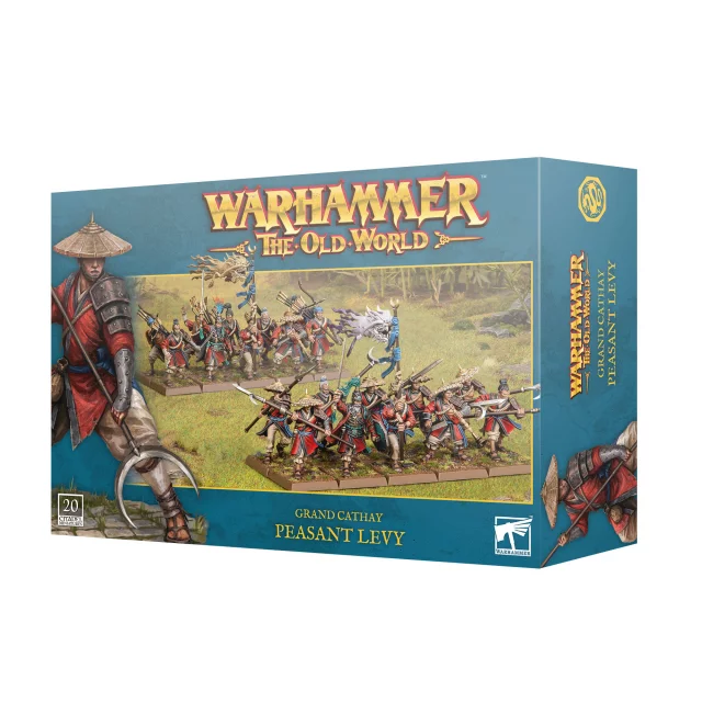 Warhammer The Old World - Grand Cathay - Peasant Levy (20 figurek)