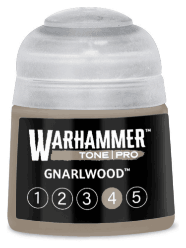 Základní barva Warhammer Tone Pro (Gnarlwood 4) - hnědá