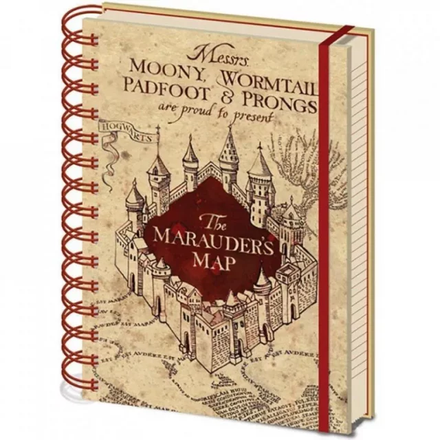 Zápisník Harry Potter - Marauder's Map