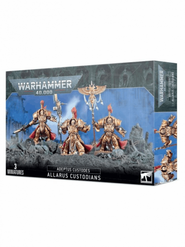 W40k: Adeptus Custodes - Allarus Custodians (3 figurky)