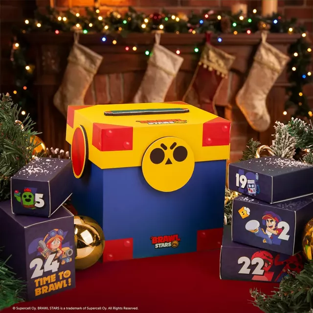 Adventní kalendář Brawl Stars - Mega Box