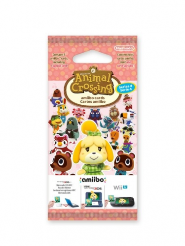Animal Crossing: Happy Home Designer - Set karet Vol. 4 (WIIU)