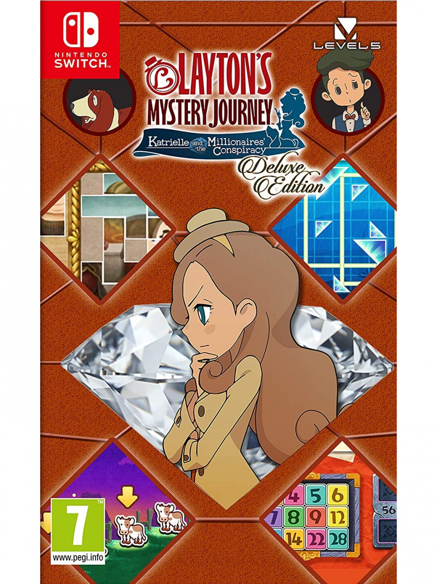 Laytons Mystery Journey: Katrielle and the Millionaires Conspiracy - Deluxe Edition (SWITCH)