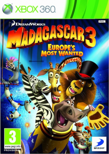 Madagascar 3: Europes Most Wanted (X360)
