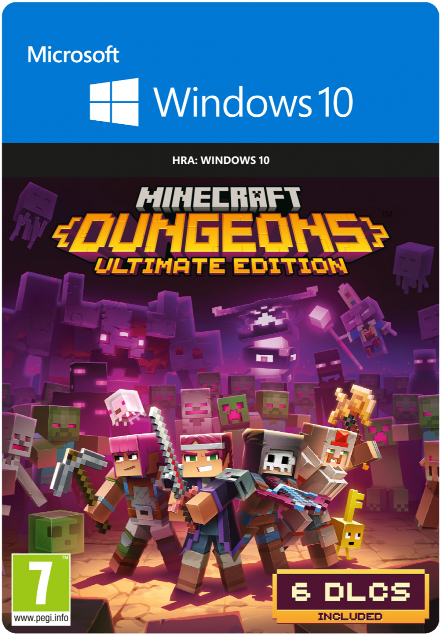 Minecraft Dungeons - Ultimate Edition - Win - stažení - ESD (PC)