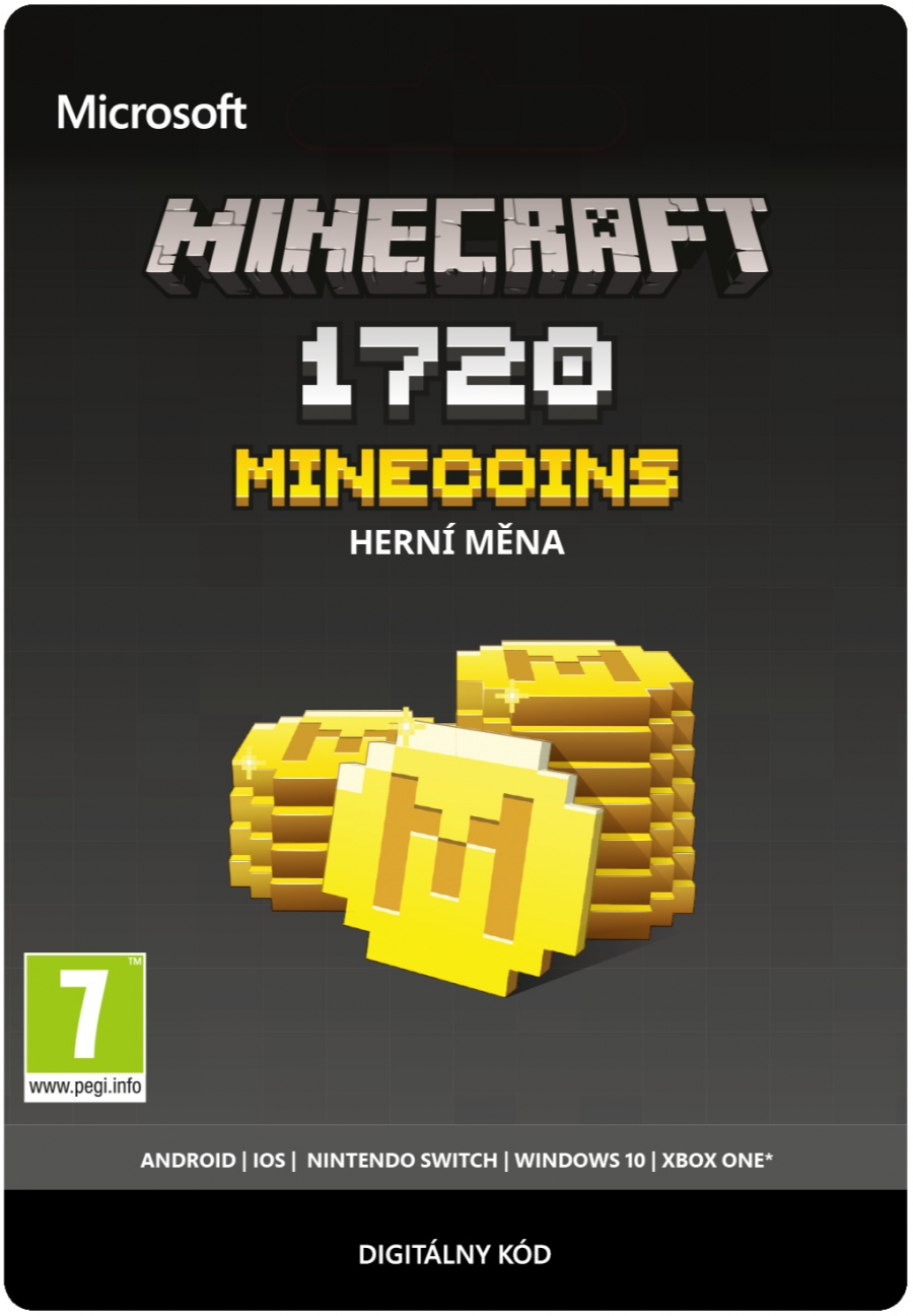 Minecraft - Xbox virtuální měna - 1720 mincí (XBOX DIGITAL) (XBOX)
