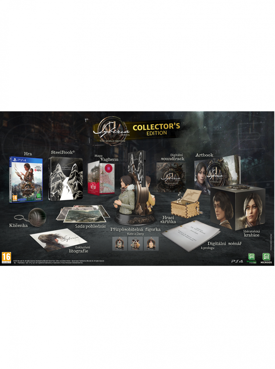 Syberia: The World Before - Collectors Edition (PS4) - Xzone.cz