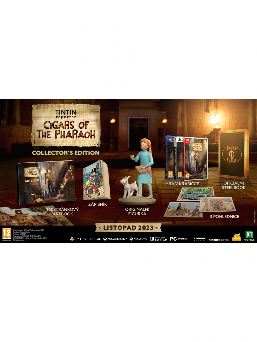 Tintin Reporter: Cigars of the Pharaoh - Collector's Edition (PS4)