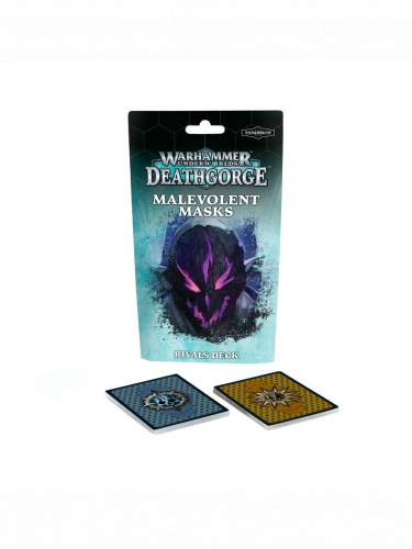Desková hra Warhammer Underworlds: Deathgorge - Malevolent Masks Rivals Deck