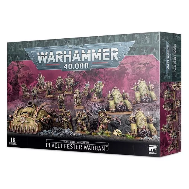 W40k: Death Guard Plaguefester Warband (16 figurek)