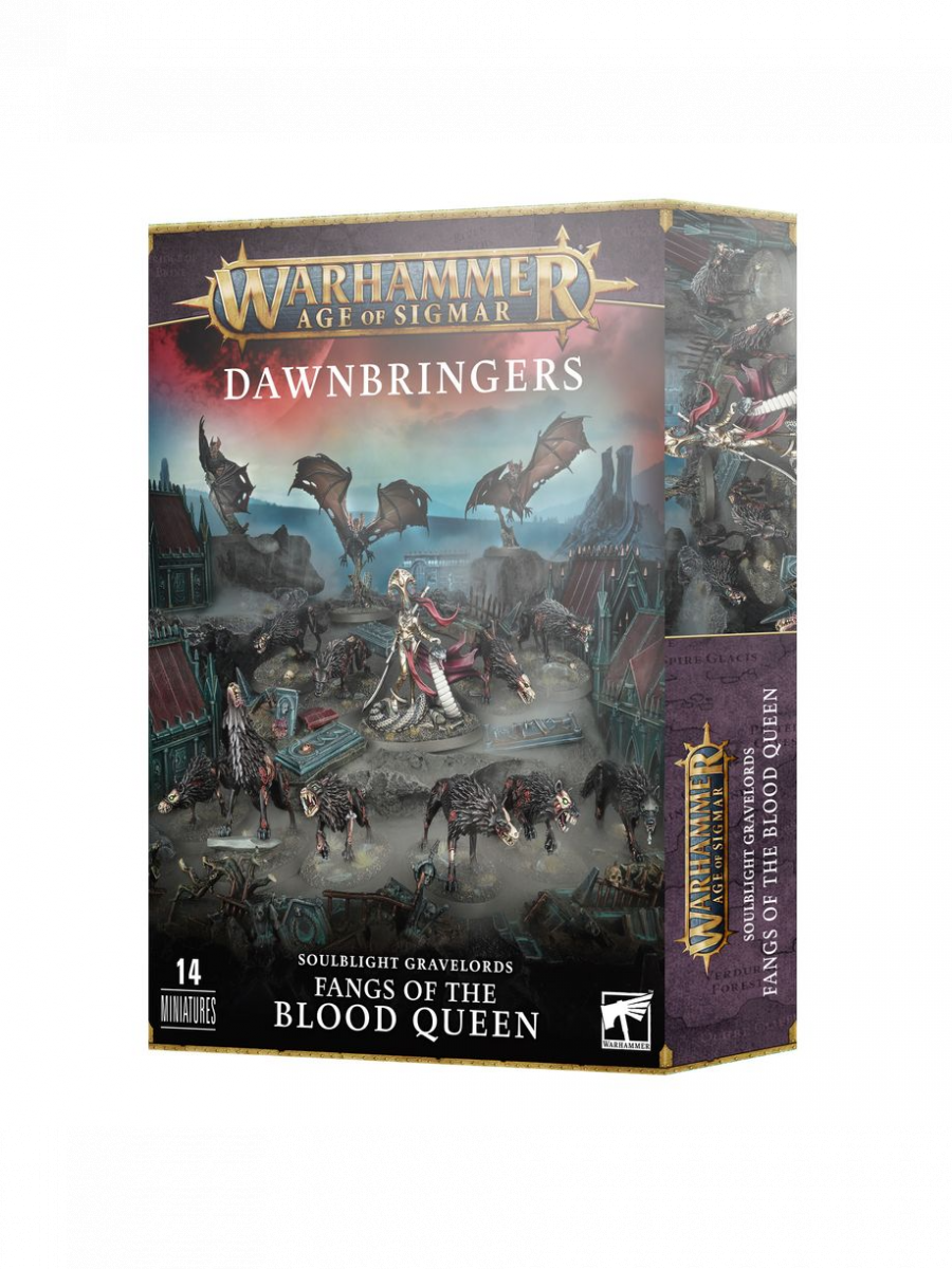 Games-Workshop W-AOS: Dawnbringers: Soulblight Gravelords - Fangs of the Blood Queen (14 figurek)