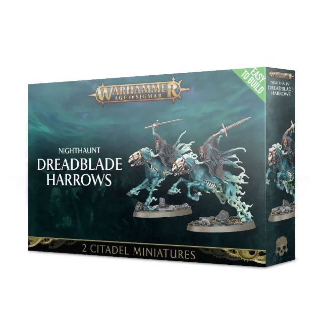 W-AOS: Nighthaunt - Dreadblade Harrows (2 figurky)