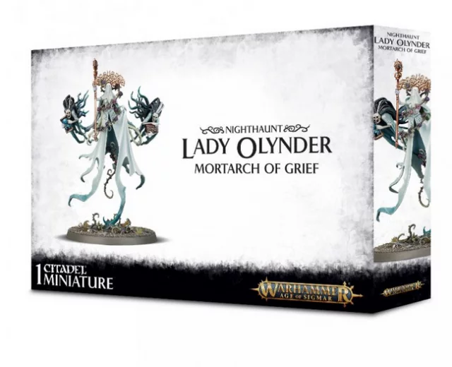 W-AOS: Nighthaunt - Lady Olynder Mortarch of Grief (1 figurka)