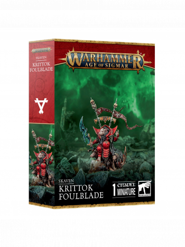 W-AOS: Skaven - Krittok Foulblade (1 figurka)