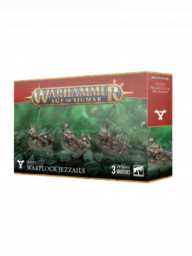 W-AOS: Skaven - Warplock Jezzails (3 figurky)