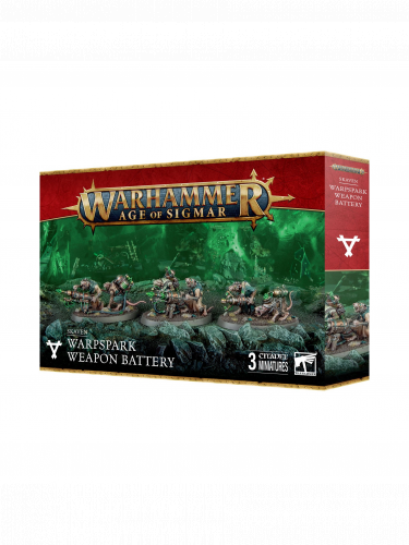 W-AOS: Skaven - Warpspark Weapon Battery (3 figurky)