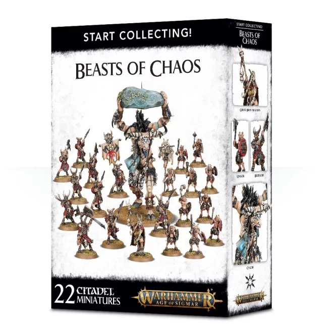 W-AOS: Start Collecting Beasts of Chaos (22 figurek)