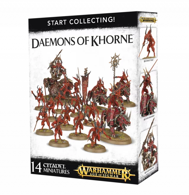 W-AOS: Start Collecting Daemons of Khorne (14 figurek)