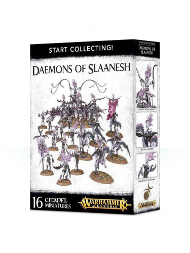 W-AOS: Start Collecting Daemons of Slaanesh (16 figurek)