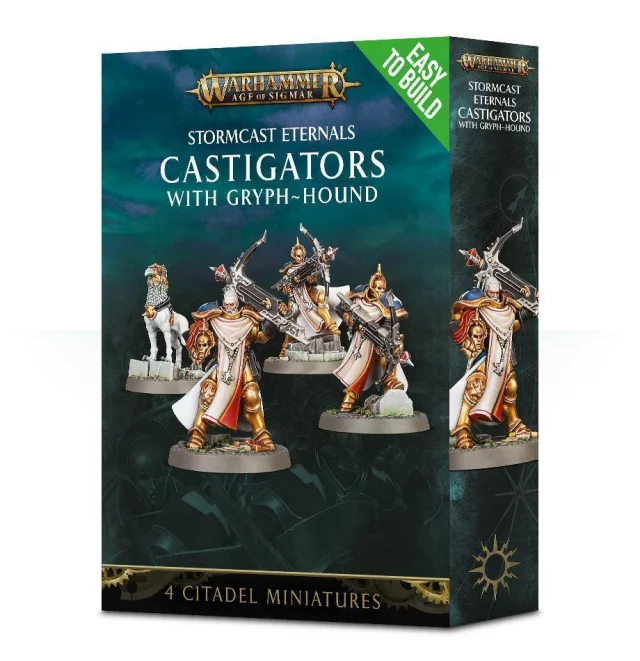 W-AOS: Stormcast Eternals - Castigators with Gryph-hound (4 figurky)
