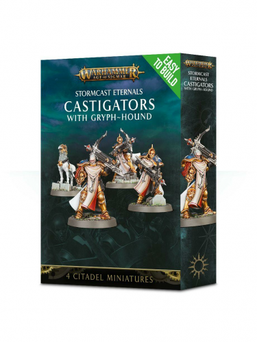 W-AOS: Stormcast Eternals - Castigators with Gryph-hound (4 figurky)