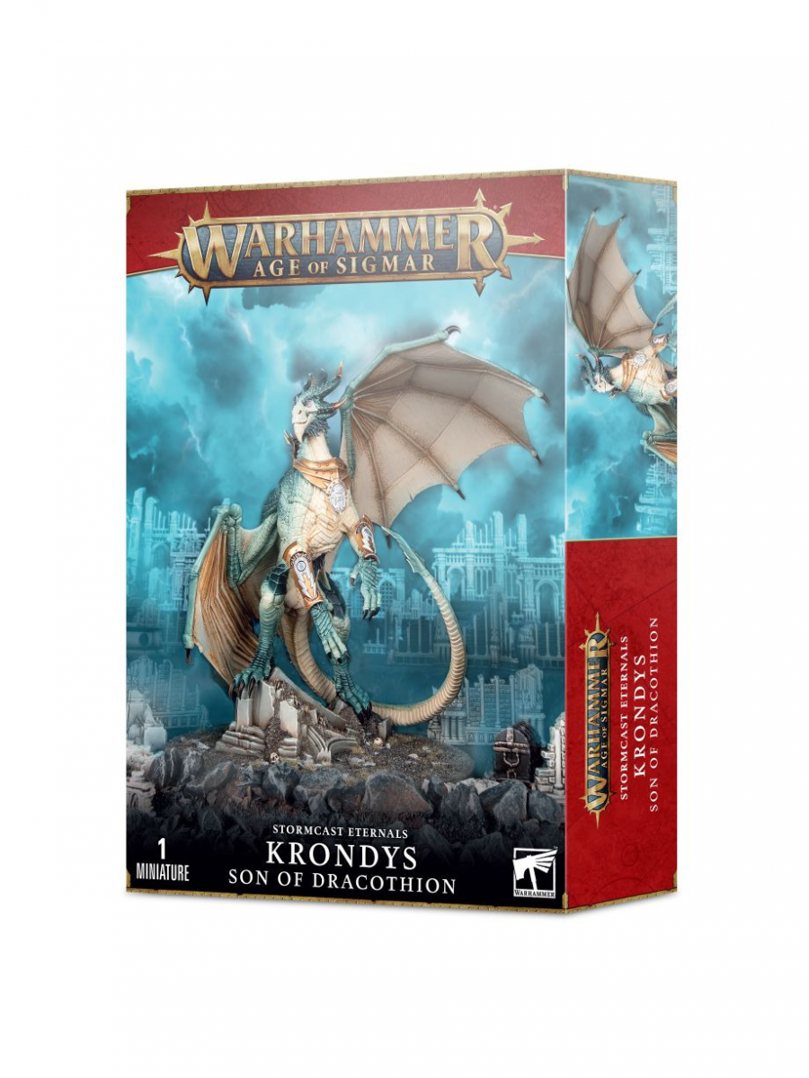 Games-Workshop W-AOS: Stormcast Eternals - Krondys, Son of Dracothian