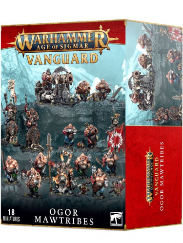 W-AOS: Vanguard - Ogor Mawtribes (18 figurek) (poškozený obal)