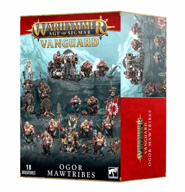 W-AOS: Vanguard - Ogor Mawtribes (18 figurek) (poškozený obal)