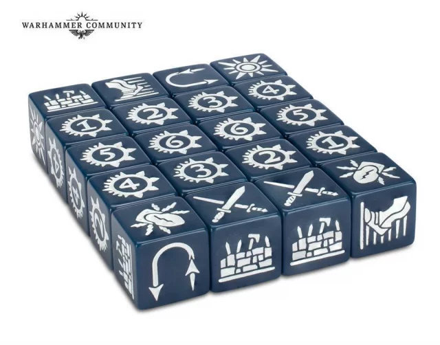 Warhammer Age of Sigmar - Command and Status Dice