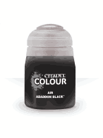 Warhammer Colour Air Paint (Abaddon Black) - airbrush barva, černá