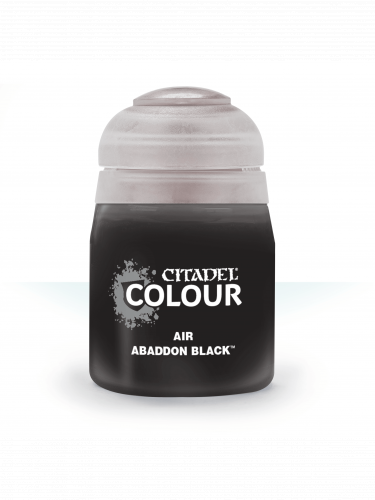 Citadel Air Paint (Abaddon Black) - airbrush barva, černá